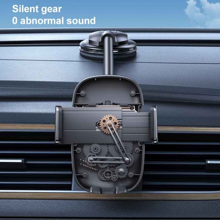 USAMS US-ZJ065 Car Center Console Windshield Mobile Phone Holder