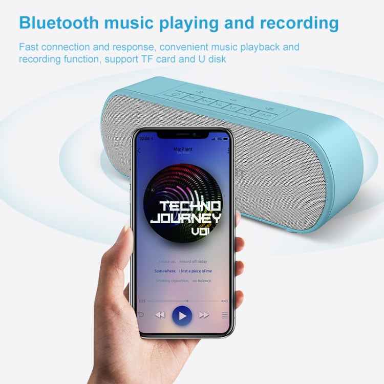 EZCAP 221 Bluetooth Music Recording Speaker Support TF Card & U-disk
