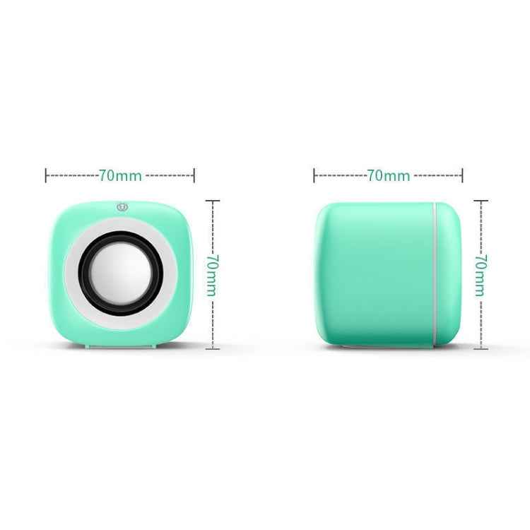 A1 USB Wire-controlled 9D Subwoofer Sound Mini Wired Speaker, Premium Version, Premium Version