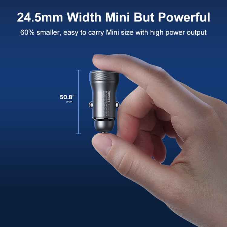 REMAX RCC335 Seaya Series 2 in 1 Car 30W PD Fast Charger, RCC335