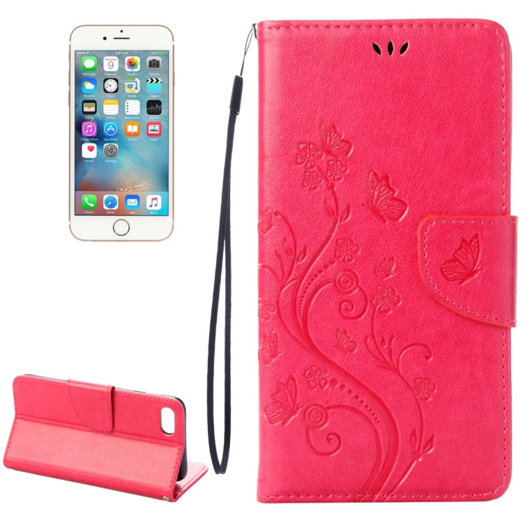 For iPhone 8 & 7 Pressed Flowers Horizontal Flip Leather Case with Holder & Card Slots & Wallet