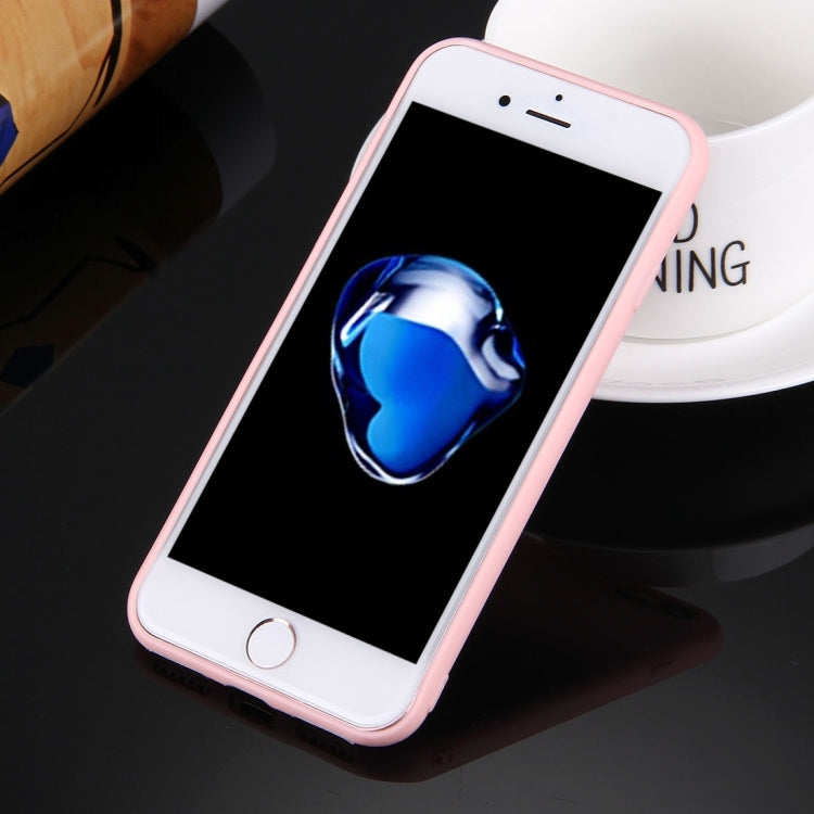 For iPhone 8 & 7 Solid Color TPU Protective Case Without Round Hole