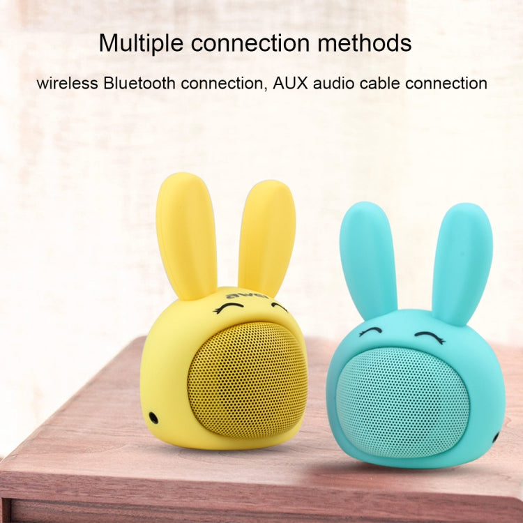 awei Y700 Mini Portable Rabbit Wireless Bluetooth Speaker, Built-in Mic, Support AUX / Hand Free Call, Y700