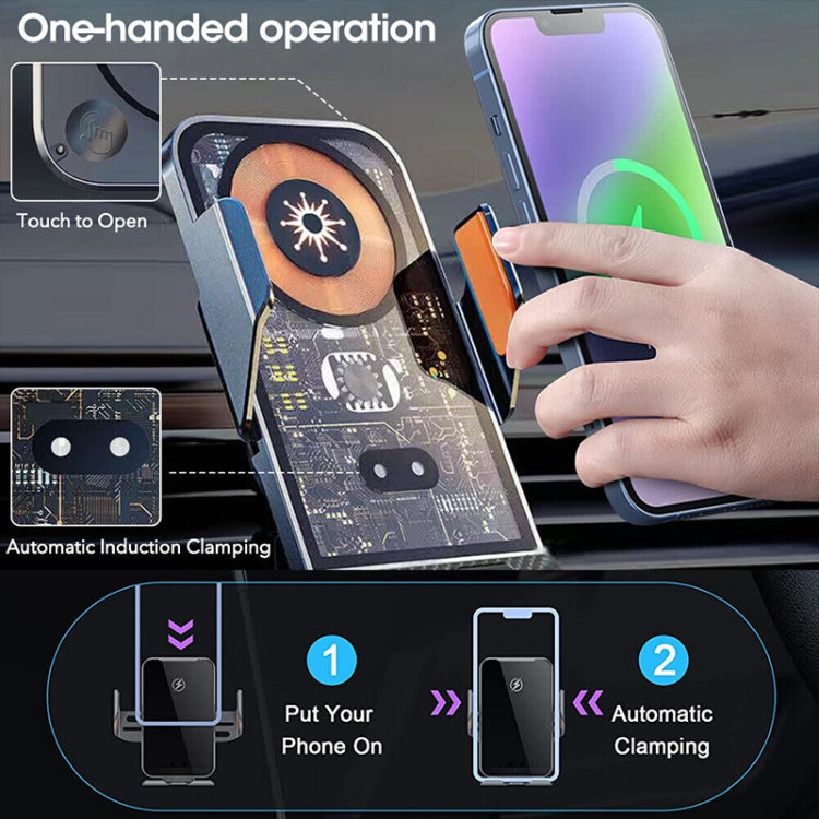 WK WP-U204 15W Vanguard Series Extraordinary Wireless Charging Car Holder