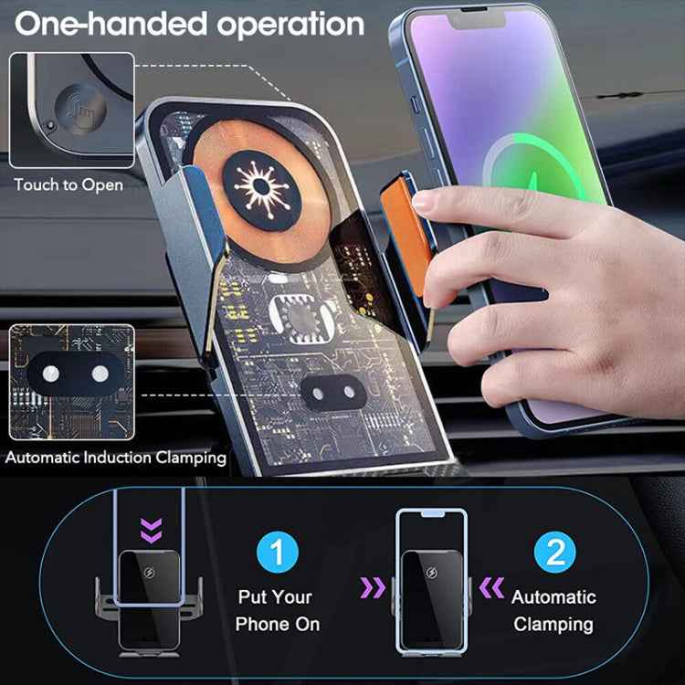WK WP-U204 15W Vanguard Series Extraordinary Wireless Charging Car Holder