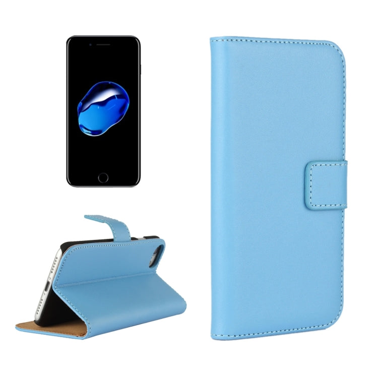 For iPhone 8 & 7 Genuine Split Horizontal Flip Leather Case with Holder & Card Slots & Wallet