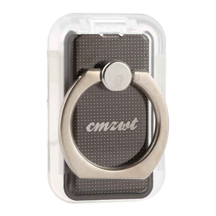 CPS-013 360 Degrees Rotate Freely Removable Magnetic Ring Stand Phone Holder, Support Wireless Charging