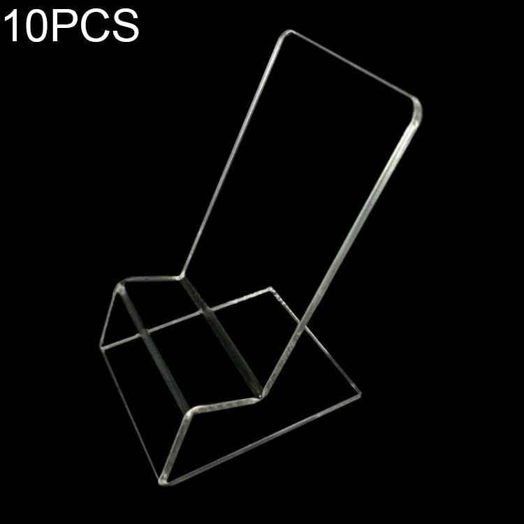 10 PCS Acrylic Mobile Phone Display Stand Holder