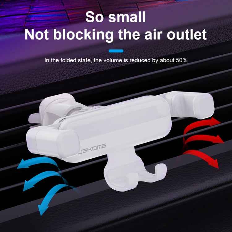 WK WA-S41 iDeal Series Car Gravity Bracket Car Air Outlet FoldingMobile Phone Holder Bracket