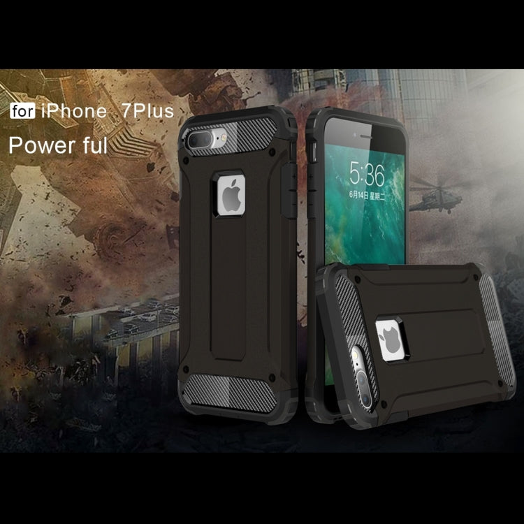 For iPhone 8 Plus & 7 Plus Tough Armor TPU + PC Combination Case, For iPhone 7 Plus