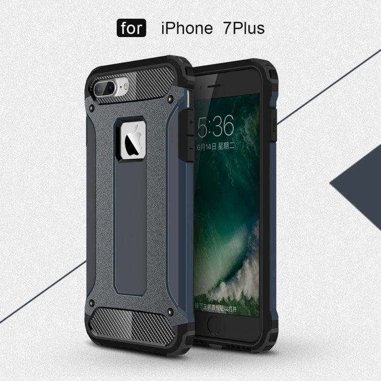 For iPhone 8 Plus & 7 Plus Tough Armor TPU + PC Combination Case, For iPhone 7 Plus