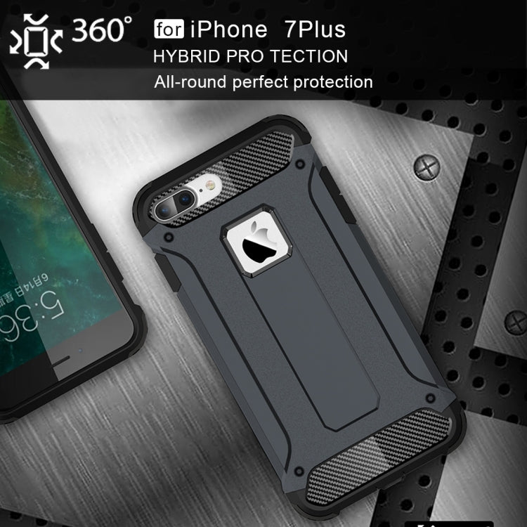 For iPhone 8 Plus & 7 Plus Tough Armor TPU + PC Combination Case, For iPhone 7 Plus