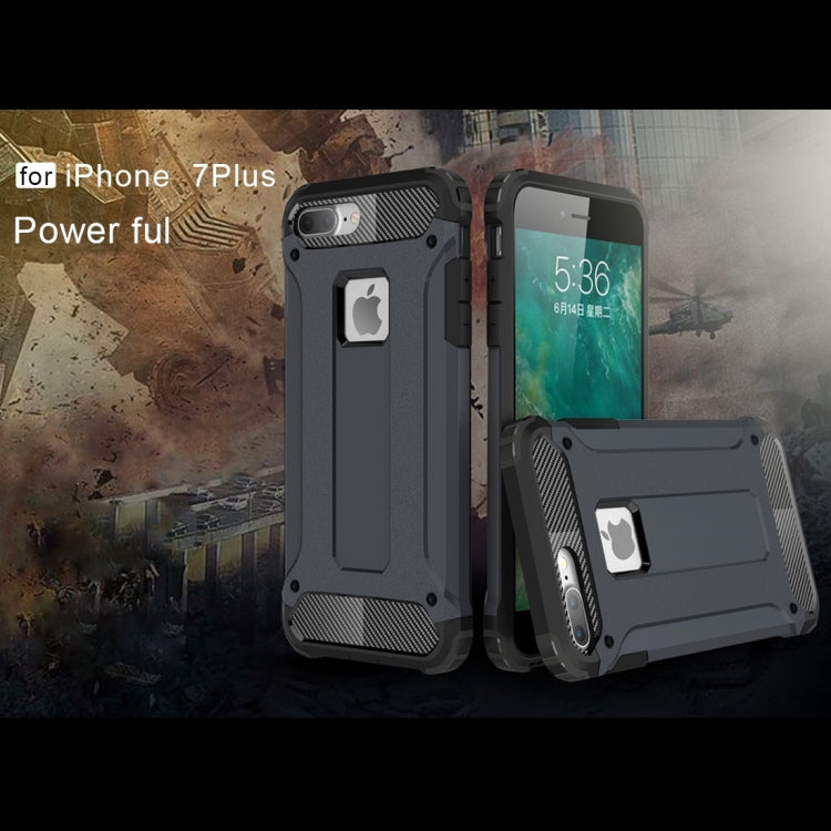 For iPhone 8 Plus & 7 Plus Tough Armor TPU + PC Combination Case, For iPhone 7 Plus