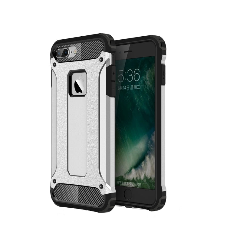 For iPhone 8 Plus & 7 Plus Tough Armor TPU + PC Combination Case, For iPhone 7 Plus