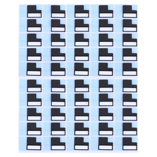 50 pegatinas grandes para placa trasera de metal LCD de iPhone 7 Plus