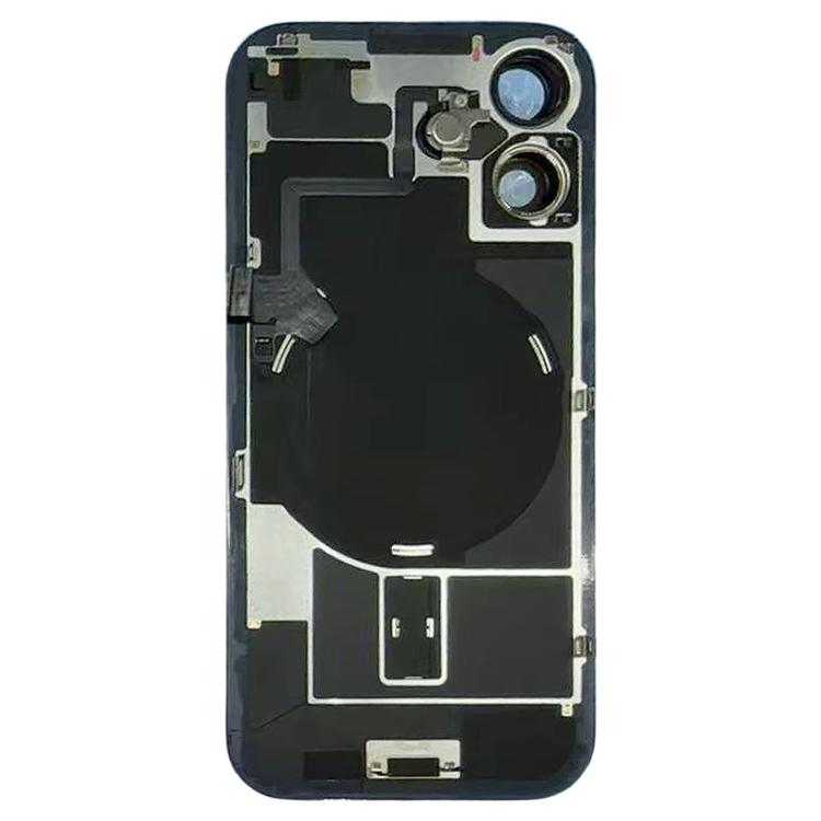 For iPhone 17 Original Glass Battery Back Cover with Camera Lens Cover, For iPhone 17(with Camera Lens)