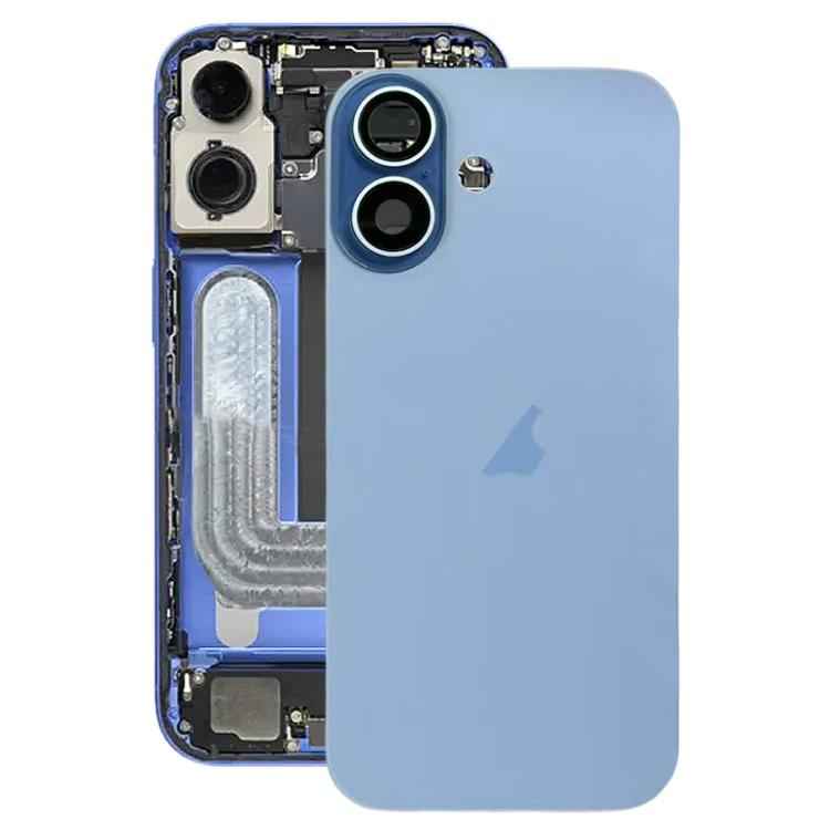 For iPhone 17 Original Glass Battery Back Cover with Camera Lens Cover