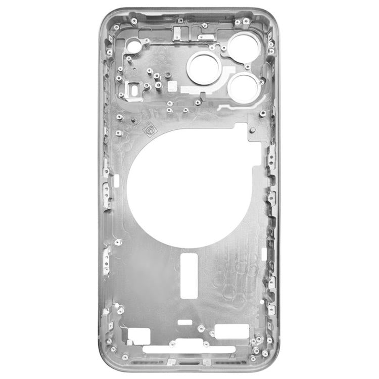 For iPhone 17 Pro Max Middle Frame Bezel Plate with Camera Lens Cover, For iPhone 17 Pro Max