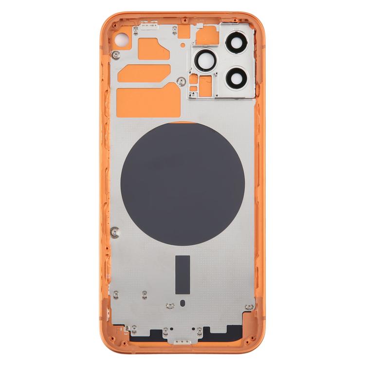 Back Housing Cover with Appearance Imitation of iP17 Pro for iPhone 12 Pro, For iPhone 12 Pro to iP17 Pro