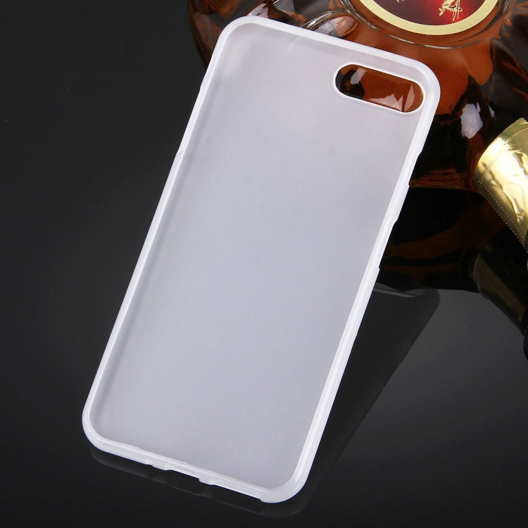 For iPhone 8 Plus & 7 Plus Solid Color TPU Protective Back Cover Case