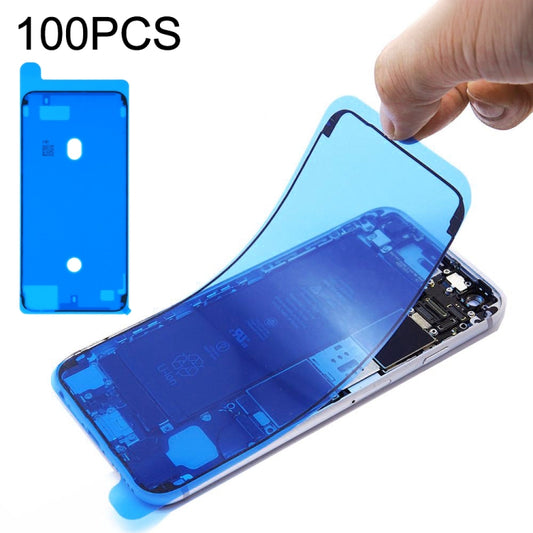100 pegatinas adhesivas impermeables para el marco LCD del iPhone 7 Plus.