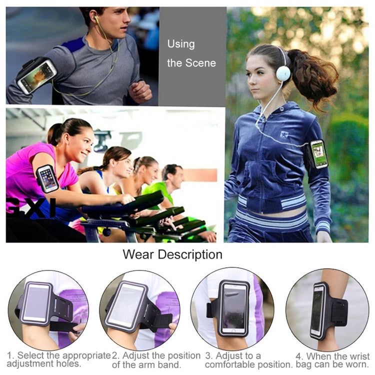 For iPhone 8 Plus & 7 Plus Sport Armband Case with Key Pocket