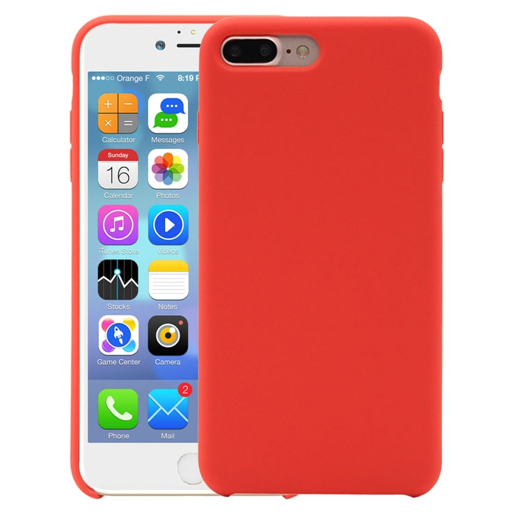 Pure Color Liquid Silicone Case for iPhone 8 Plus & 7 Plus