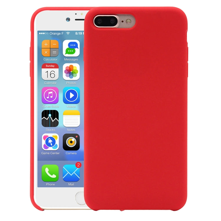 Pure Color Liquid Silicone Case for iPhone 8 Plus & 7 Plus