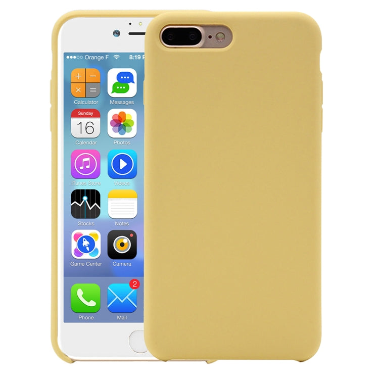 Pure Color Liquid Silicone Case for iPhone 8 Plus & 7 Plus