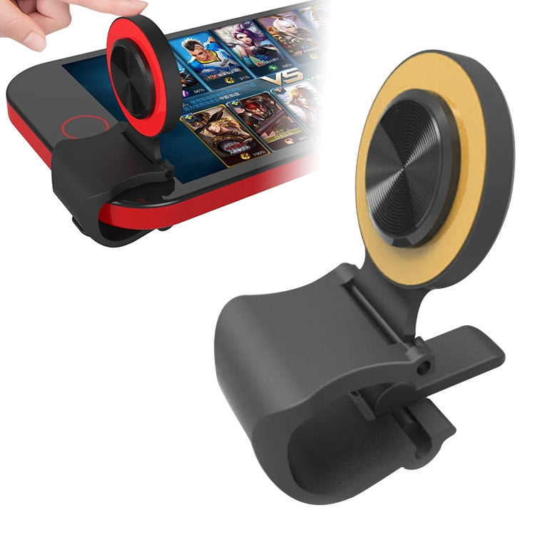 A9 Direct Mobile Clip Games Joystick Artifact Hand Travel Button Sucker with Ring Holder for iPhone, Android Phone, Tablet, A9 REd, A9 Silver, A9 Gold