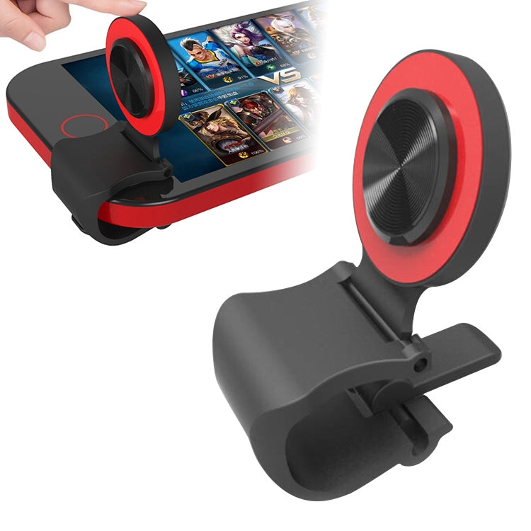 A9 Direct Mobile Clip Games Joystick Artifact Hand Travel Button Sucker with Ring Holder for iPhone, Android Phone, Tablet, A9 REd, A9 Silver, A9 Gold