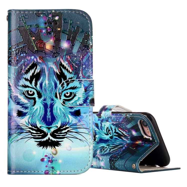 For iPhone 8 & 7 Embossed Horizontal Flip Leather Case with Holder & Card Slots & Wallet & Photo Frame, For iPhone SE 2020 & 8 & 7, For 8 & 7