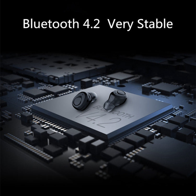 X-I8S Outdoor Sports Portable In-ear Bluetooth V4.2 Earphone with Charging Box
