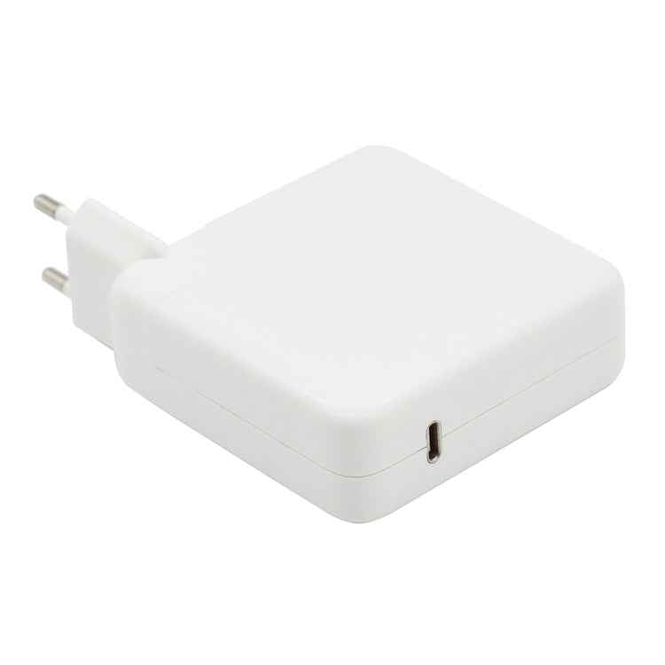61W Type-C Power Adapter with 1.8m Cable, EU Plug