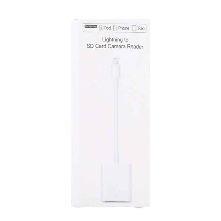 NK105 8 Pin to SD Card Camera Reader Adapter, Compatible with IOS 9.1 and Above Systems