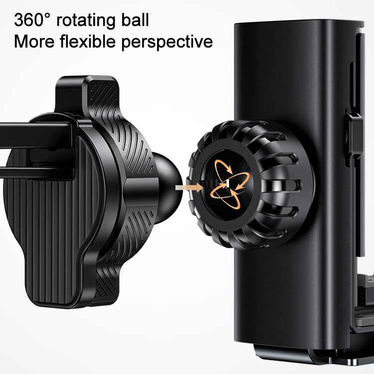 USAMS US-ZJ058 Retractable Gravity Car Holder for 4.7 - 7 inch Smartphones