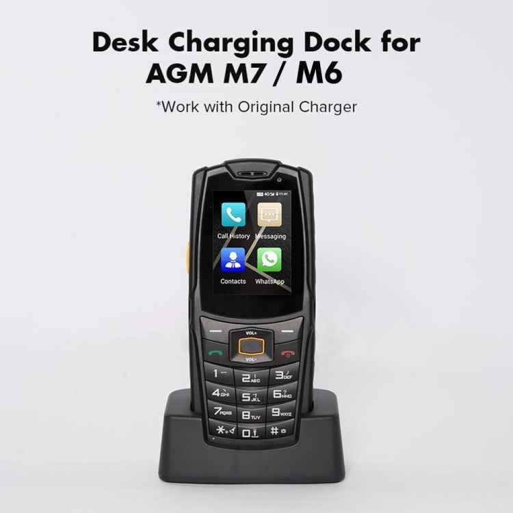 AGM DCD-M67 5V 1A USB-C / Type-C Desktop Charging Dock for AGM M6 / M7
