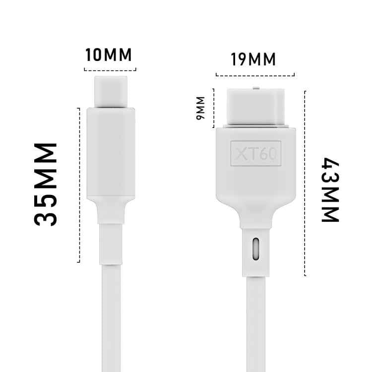 USB-C / Type-C to XT60 Data Cable, Length: 100cm, 100cm