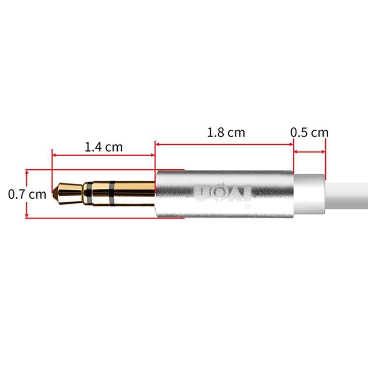 IVON CA55 3.5mm Male to Male AUX Audio Cable, Cable Length: 1m