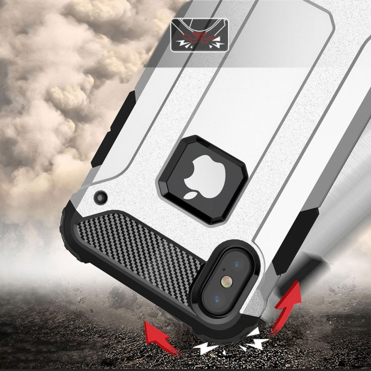 For iPhone X / XS Magic Armor TPU + PC Combination Case, For iPhone X