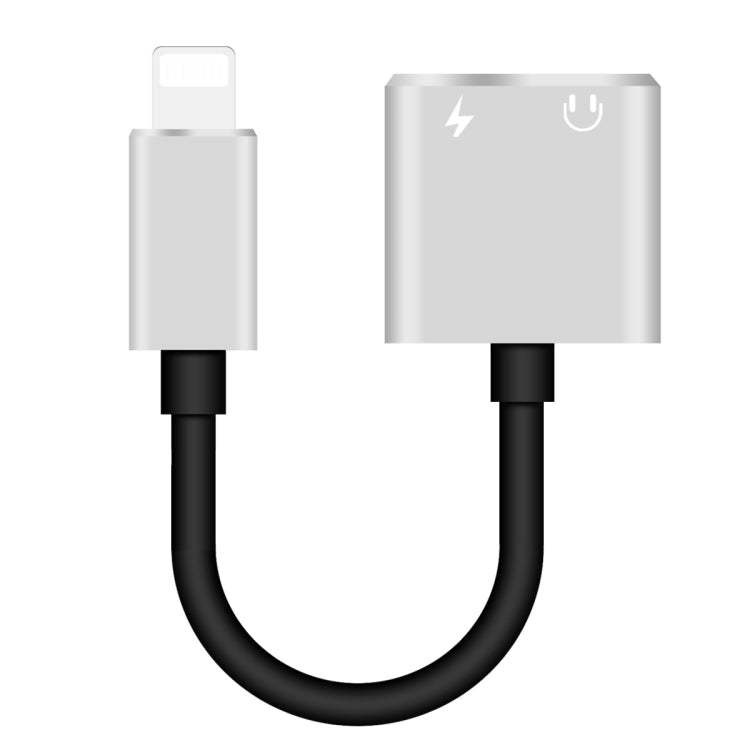 ENKAY Hat-prince HC-15 8 Pin + 3.5mm Jack to 8 Pin Charge Audio Adapter Cable, Support up to iOS 15.0