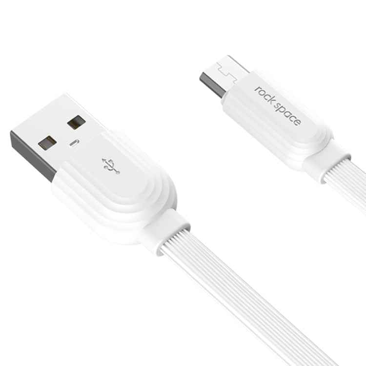 ROCK S5 2A Micro USB Charging + Data Synchronization TPE Flat Shape Data Cable, Cable Length: 1m