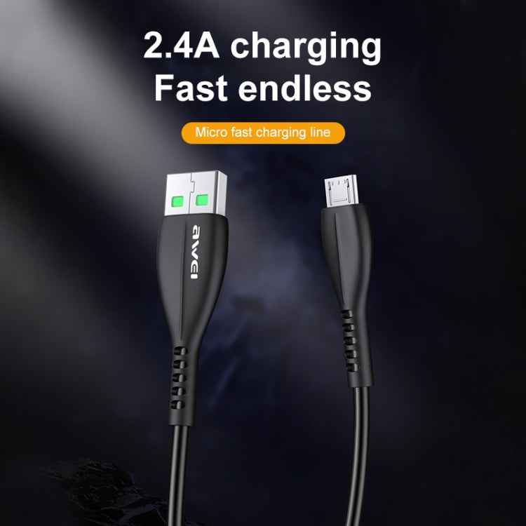 awei CL-115M 1m 2.4A USB to Micro USB Charging Cable
