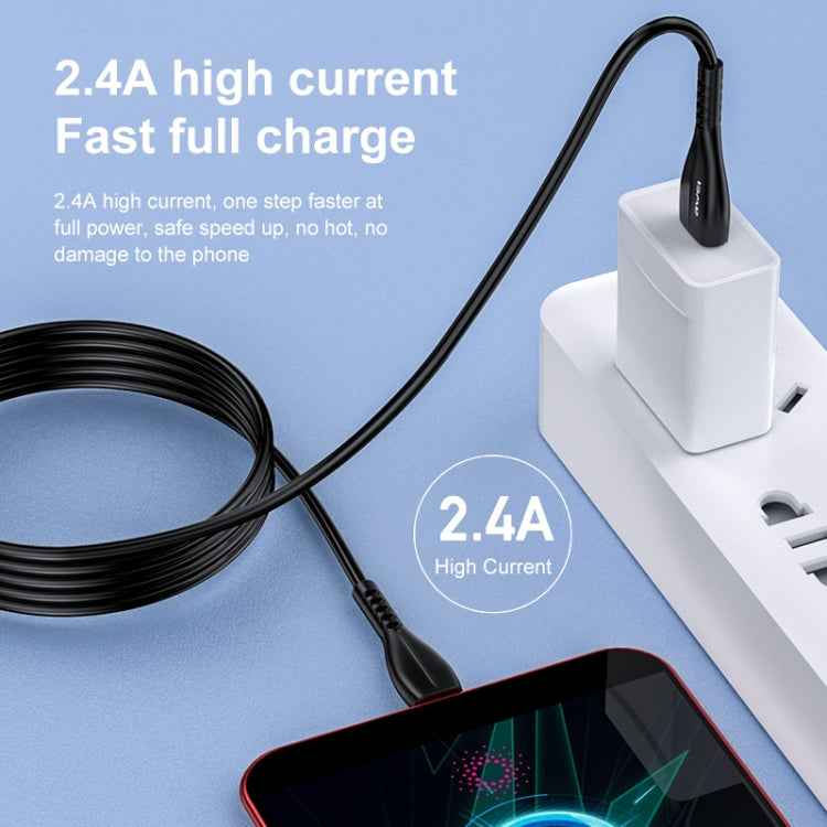 awei CL-115M 1m 2.4A USB to Micro USB Charging Cable