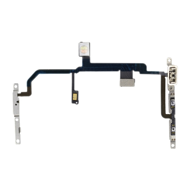 Câble flexible pour boutons d'alimentation et de volume avec boucle en fer pour iPhone 8 Plus.