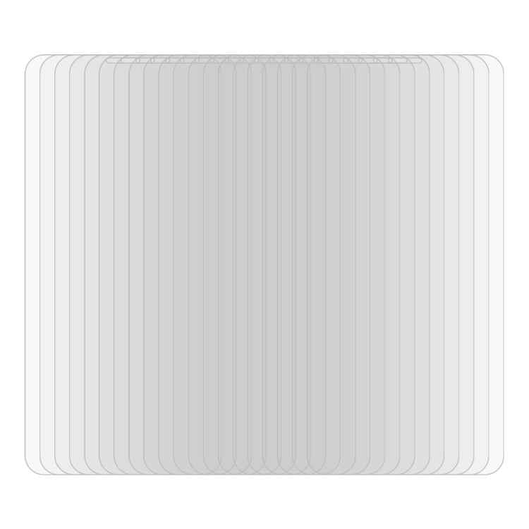 For iPhone 11 / XR 100pcs 0.26mm 9H 2.5D Tempered Glass Film