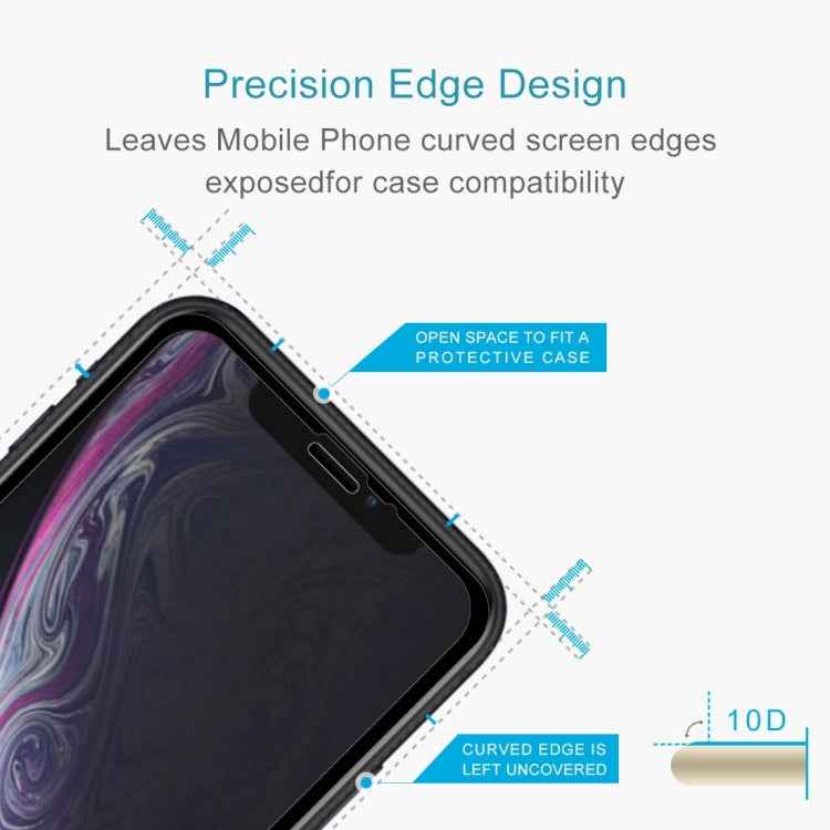 For iPhone 11 / XR 9H Full Screen Tempered Glass Screen Protector, For iPhone XR(1 PC)