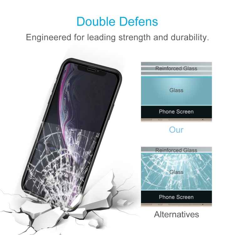 For iPhone 11 / XR 9H Full Screen Tempered Glass Screen Protector, For iPhone XR(1 PC)