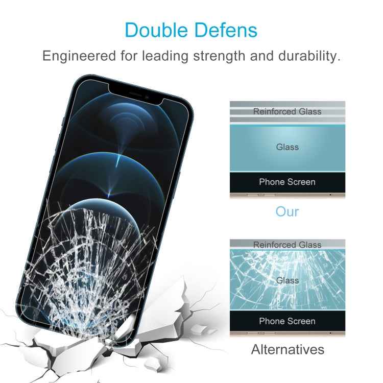 For iPhone 12 Pro Max 0.26mm 9H 2.5D Tempered Glass Film (Slotted)