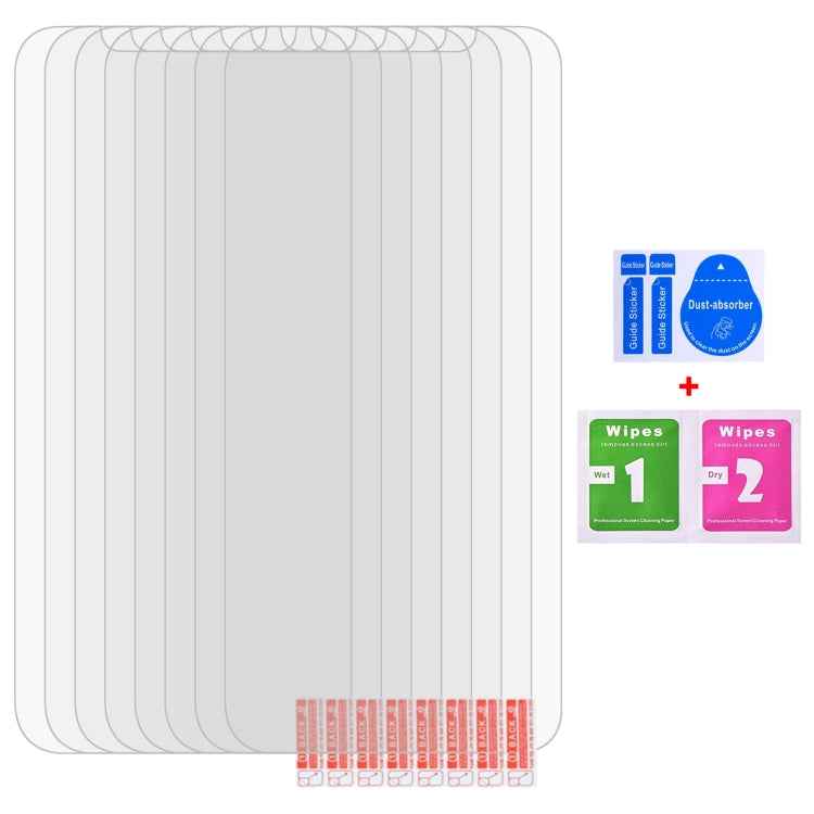 For iPhone 12 Pro Max 50pcs 0.26mm 9H 2.5D Tempered Glass Film (Slotted)